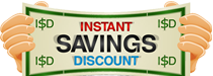 Instant Savings Discount